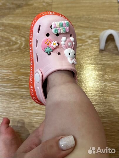 Шлепки для девочки