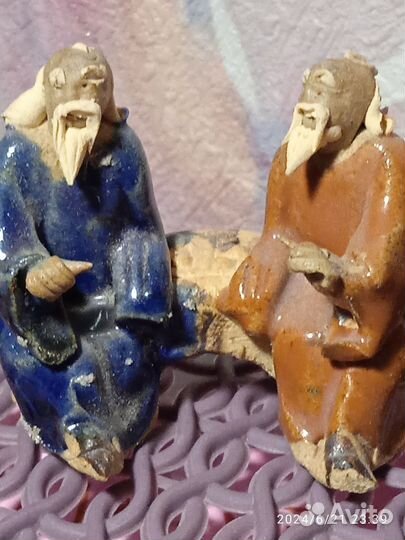 Статуэтки миниатюры мудрецов Китай