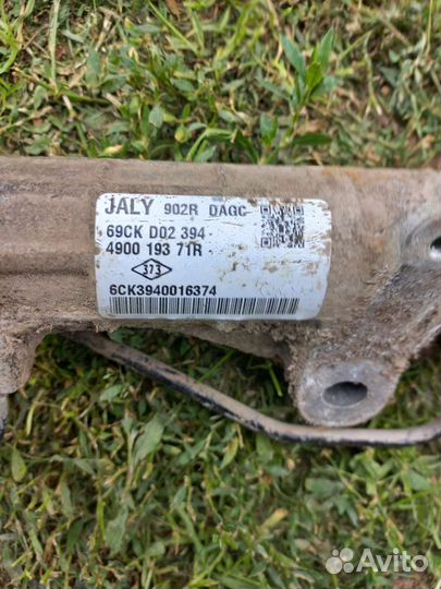 Рулевая рейка рено логан 2011