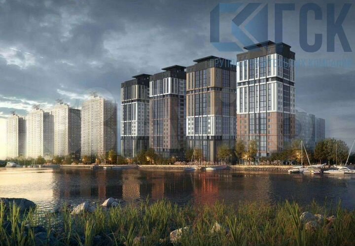 2-к. квартира, 49,8 м², 6/21 эт.