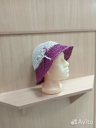 Вязаная панама