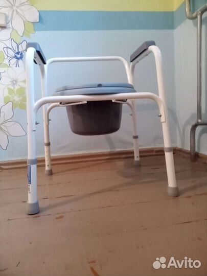 Кресло туалет для инвалидов бу
