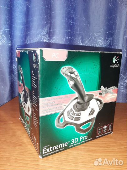 Джойстик Logitech Extreme 3D Pro черный