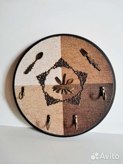 Панно новое на кухню с крючками