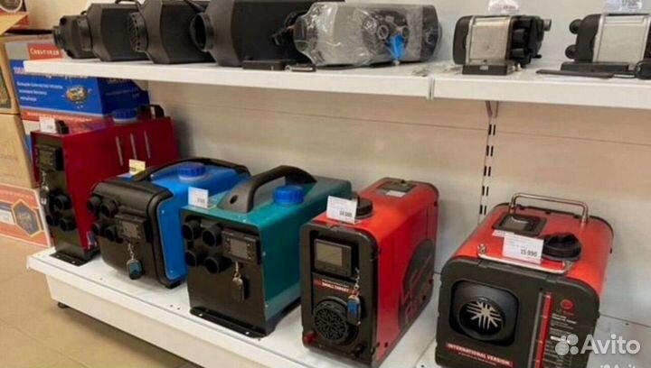 Автономный отопитель сухой фен 12в 24в