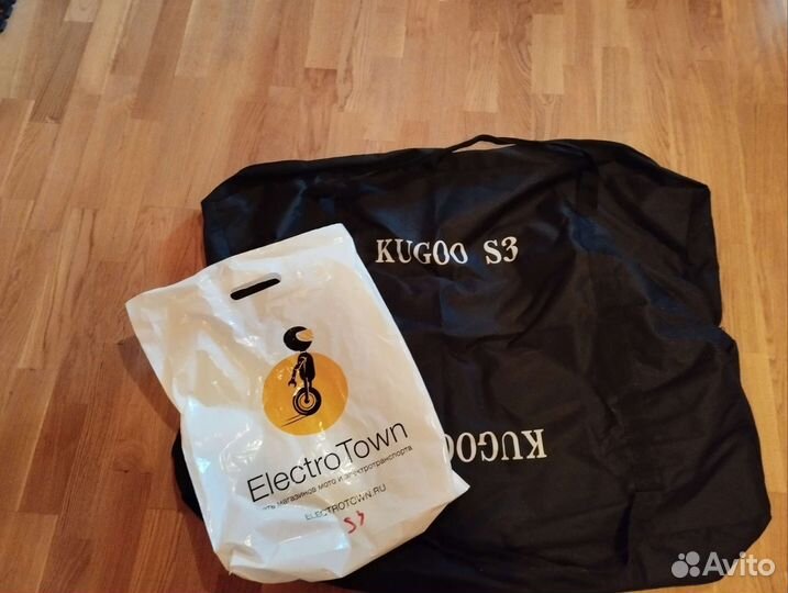 Электросамокат kugoo s3