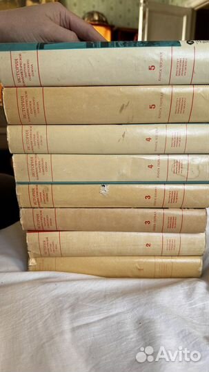 История компартии СССР 8 томов 1968 год