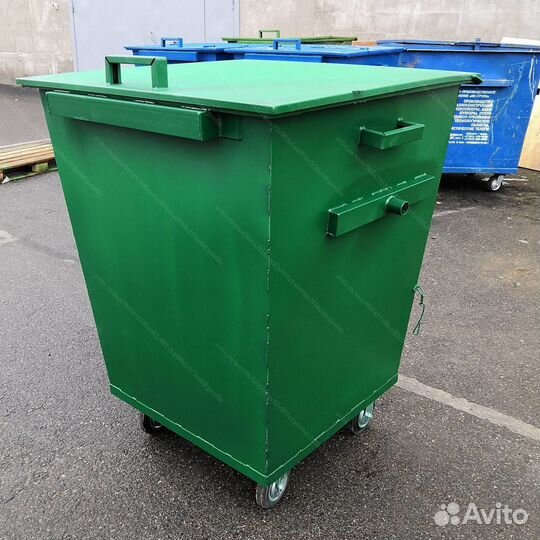 Евроконтейнер металлический 1,1 м3 Арт е10360