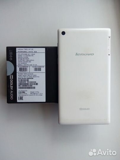 Планшет Lenovo TAB 2A7-30 на запчасти