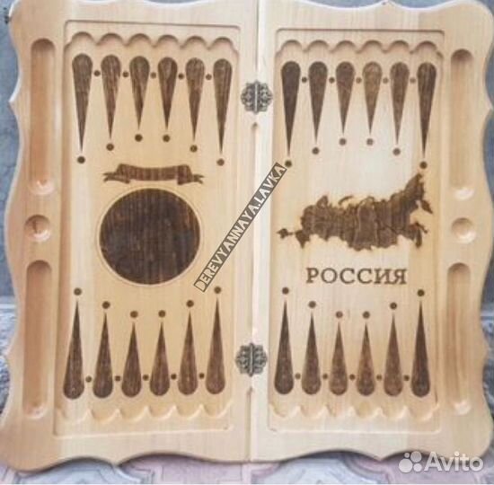 Нарды резные 