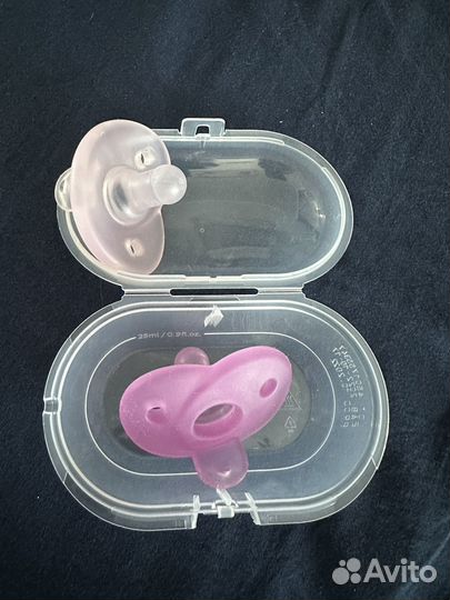 Соски пустышка avent 0 6