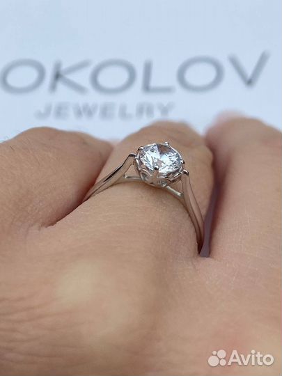 Новое Золотое кольцо Swarovski