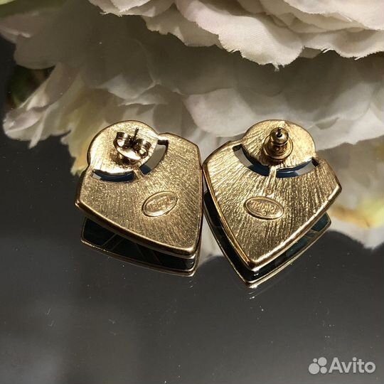 Винтажные серьги Trifari