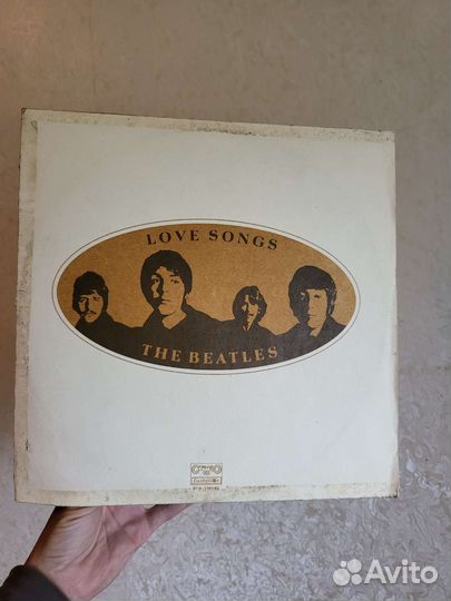 The Beatles Love songs пластинка 2 шт