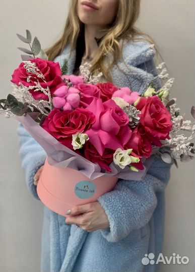 Букеты из живых цветов