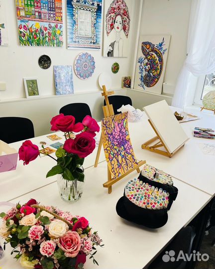 Арт вечеринки, мастер классы, живопись