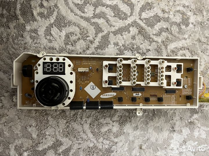 Модуль управления стиралки Samsung с WF1590NFU