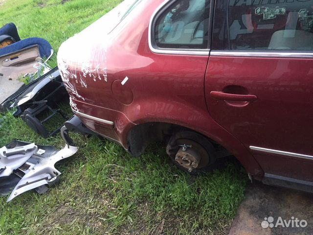 Крыло заднее четверть ванна фолцваген пассат б 5 +