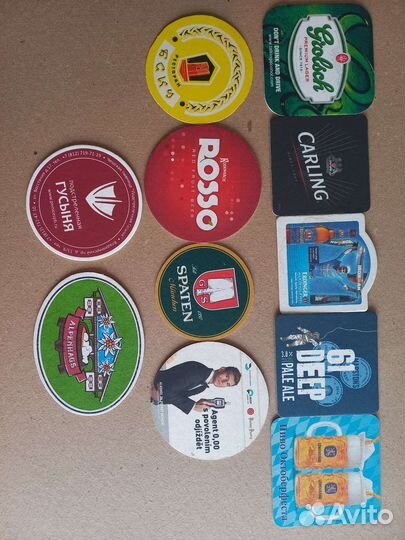 Бирдекели подставки для пива под пиво 91 шт