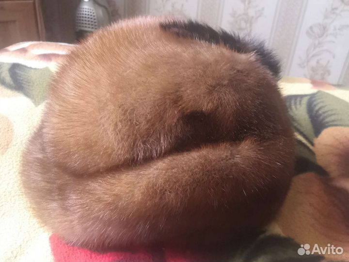 Шапка норковая женская бу