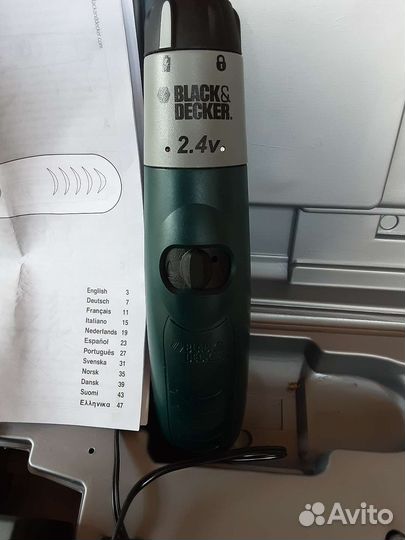 Триммер электрический Black and Decker. Новый