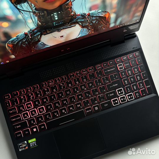 Игровой ноутбук Acer Ryzen7/RTX3050/165Hz