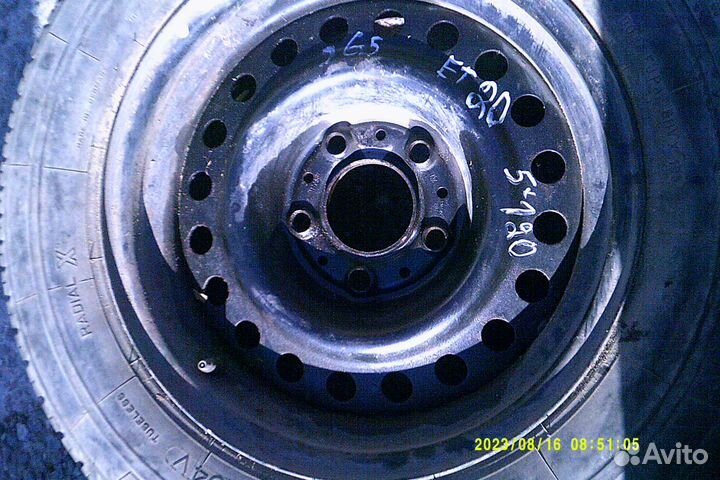 Диск штампованный R15 - 1 шт. бмв