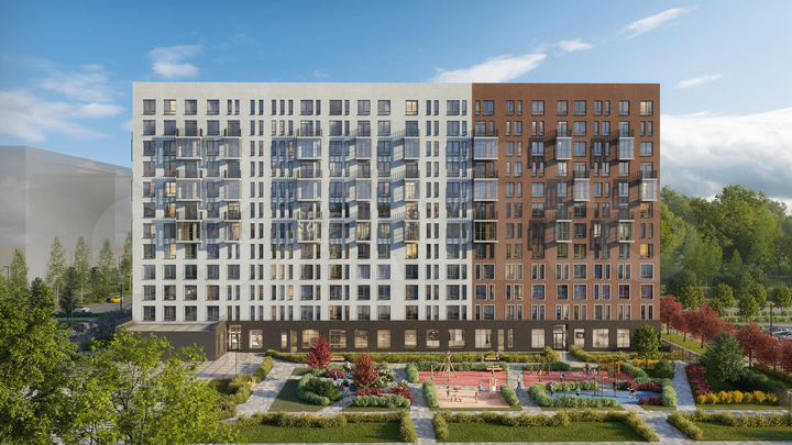 2-к. квартира, 35,1 м², 9/12 эт.