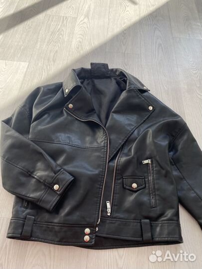 Куртка кожаная женская 46 48
