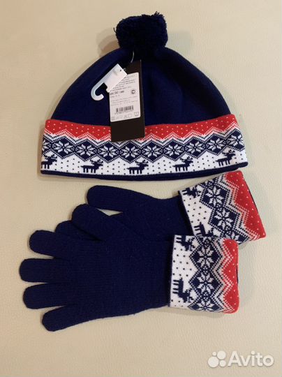 Шапка и перчатки