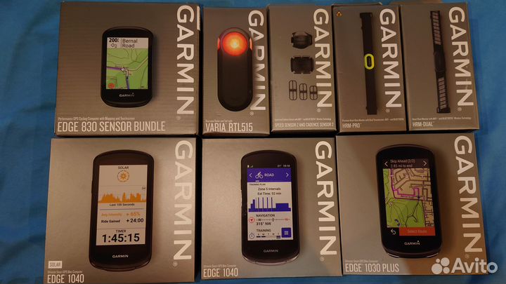 Велокомпьютер Garmin Edge 130/530/830/1030Plus1040