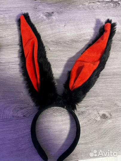 Ушки зайчика ободок