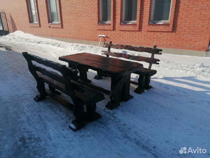 Лавки столы из дерева