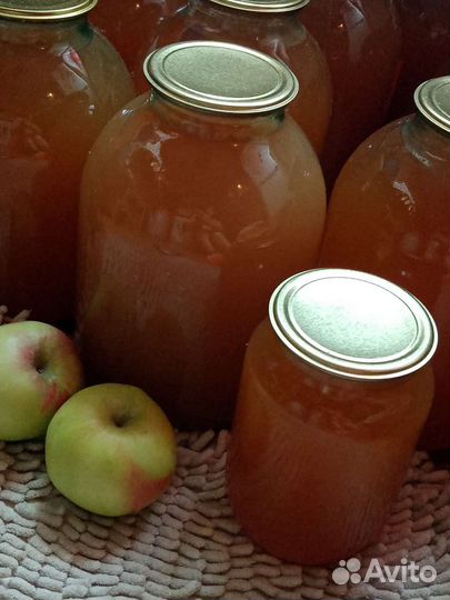 Сок яблочный и грушевый