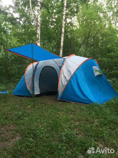 Палатка 2 комнаты 4 места