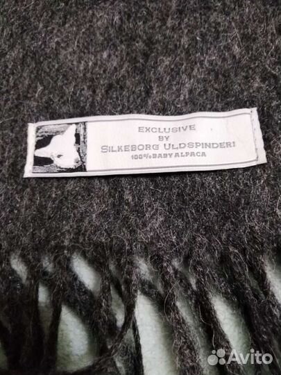 Шарф оригинал Silkeborg Uldspinderi (baby alpaca)