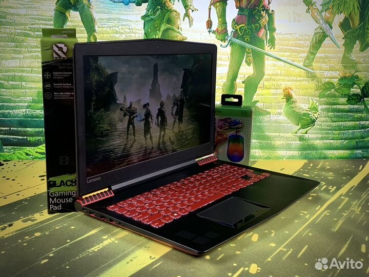 Игровой ноутбук Lenovo Legion Y520 / GTX 1050 / i5