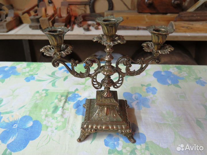 Подсвечник 3-х рожковый,канделябр