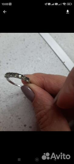 Серебряное кольцо