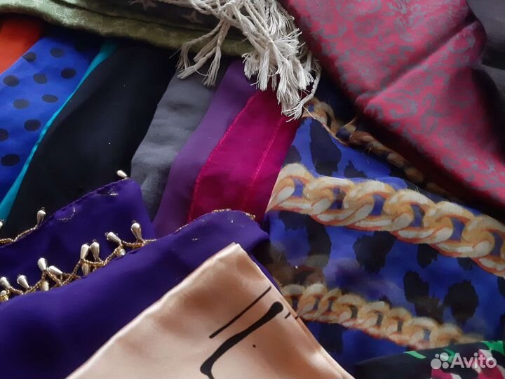 Шарфы и палантины платки