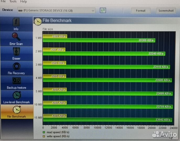 Флешка 16gb CF Compactflash для фотоаппаратов