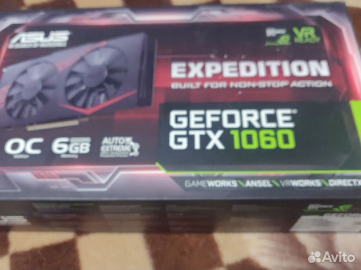 Asus expedition GeForce GTX 1060 6gb