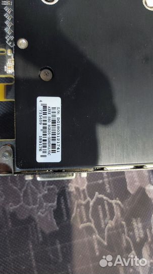 Видеокарта rx580 8gb