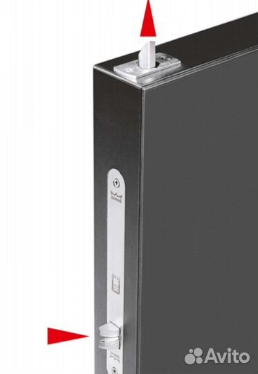 HZ 43-F22/24 dorma шпингалет. фоп Hafele