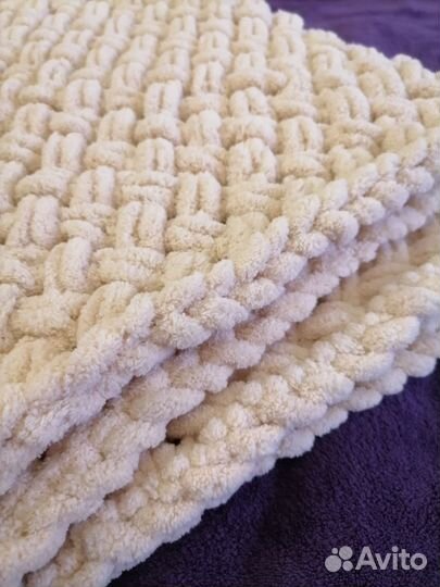 Плед ручной работы