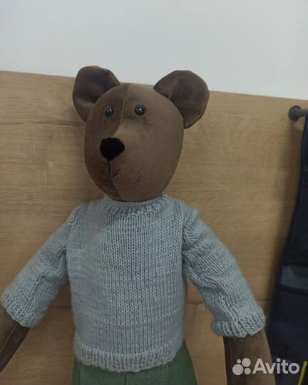 Медведь ручная работа