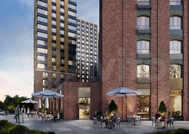 2-к. квартира, 66,4 м², 15/20 эт.