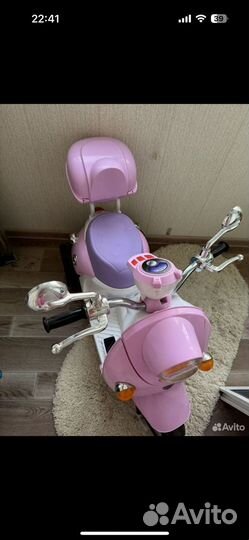 Детский электромобиль мотоцикл