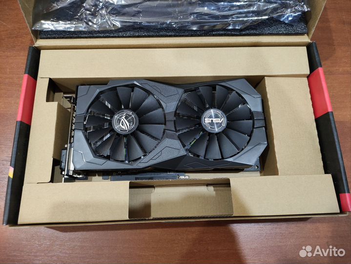 Видеокарта asus ROG Strix RX 570 4Gb
