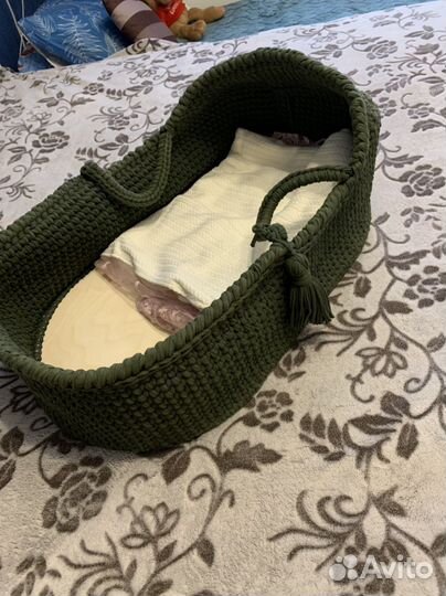 Вязаная люлька
